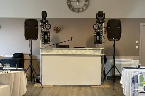 Réception de mariage – sonorisation et éclairage décoratif