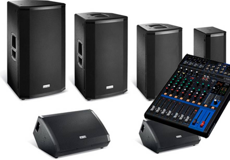Matériel sono et éclairage pour soirée événementielle
