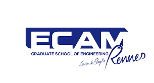 Logo ECAM, partenaire audiovisuel de Music Sans Visa
